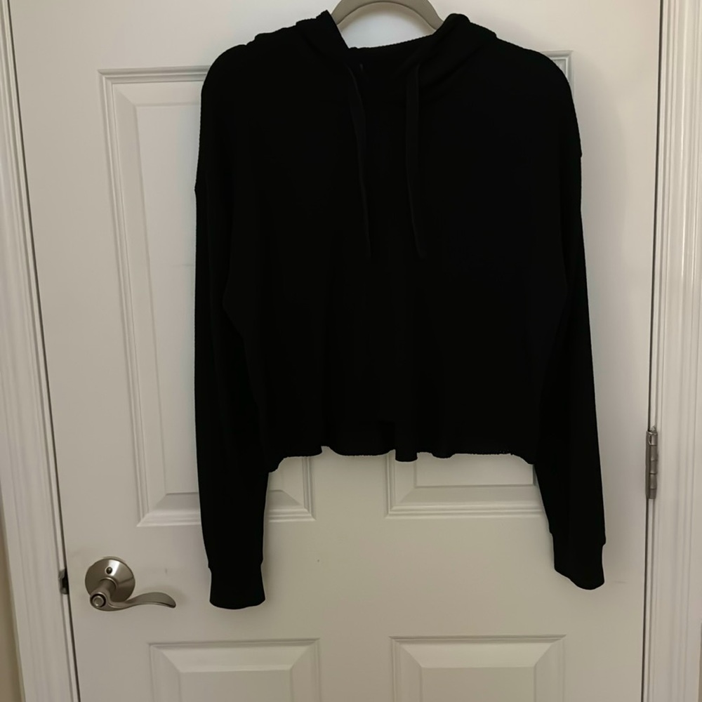 Black hoodie